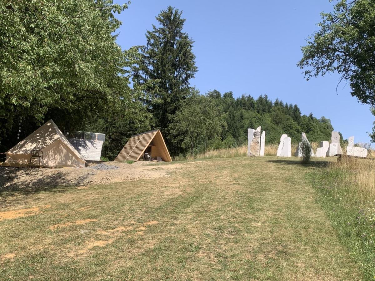 Hillside Bio Glamping Hotel Prebold Exterior photo